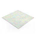 Iridescent Glass Mosaic White Tile Swimming Pool Mosaico