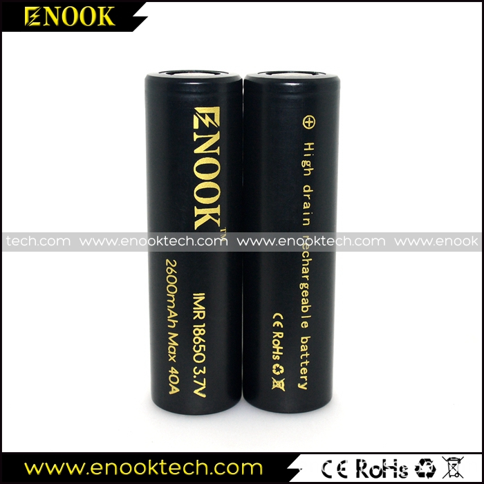 2017 Popular High Drain Enook 2600mah 40A