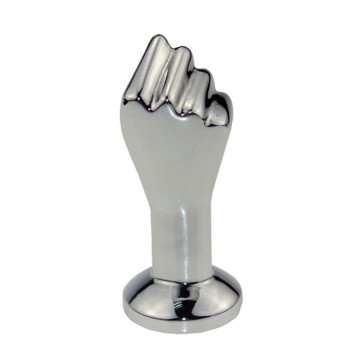 Custom zine alloy fist shape paperweight