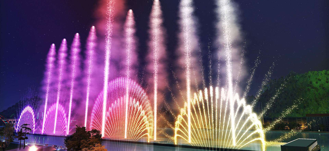 Fountain Light Waterproof Led Lights For Fountains Rgb Colorful Waterproof Stainless Steel Round Ring Led Fountain Light