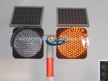 Solar LED blinking warning light,Solar traffic blinking warning light