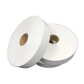Wholesale Hand Tearable Ribbon 100% Nylon Acetate Easy Tear Custom Size Nylon Fabric Taffeta Roll for Care Label