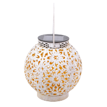 Solar-Powered Wind Chime Light - Outdoor Hanging Garden Lantern