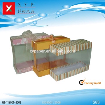 transparent gift box