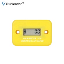Runleader Waterproof Vibration Hour Meter: Ideal for Motorcycle, ATV, Tractor, and Marine Use