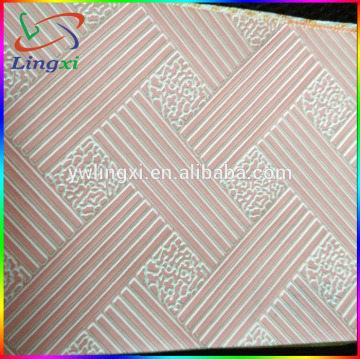 White Square PVC Gypsum Ceiling Board Ceiling Gypsum Board Price