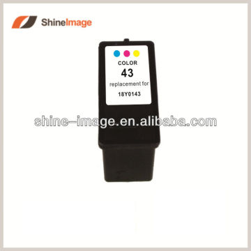 Inkjet refill cartridge for lexmark 43