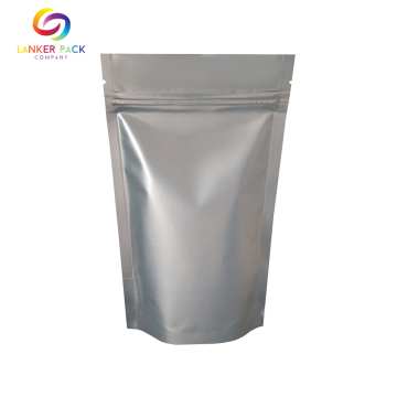 Laminated Foil Zipper Snack Packaging Stand Up Bags