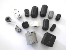 Clip On RFI EMI Noise Suppressor Ferrite Core