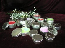 Scented Metal Tin Candle