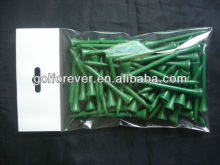 plastic golf tee bag set