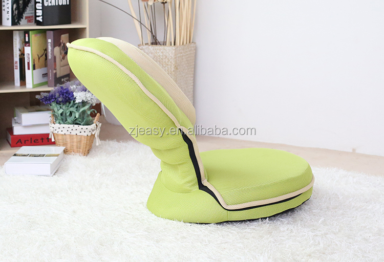 Silla perezosa estilo Japón y Corea del Sur en muebles de sala de estar, silla de piso reclinable, silla de piso ajustable