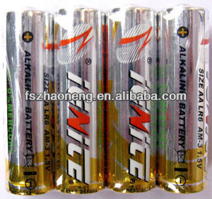 1.5v aa am3 lr6 alkaline battery