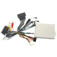 16pin Power Cord Wiring Harness Adapter with CANBUS for Mercedes-Benz M-Classes/GL-Classes/GLK-Classes Head Unit