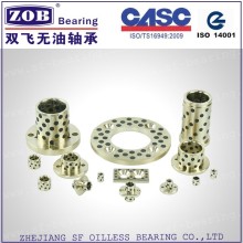 Solid lubricant Aluminum bronze bushing with graphite