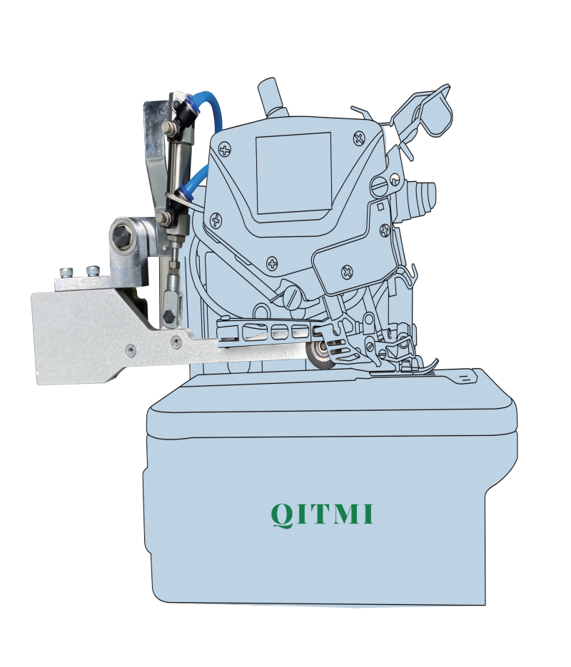 BTKW / BTKP embedded digital puller for overlock sewing machine