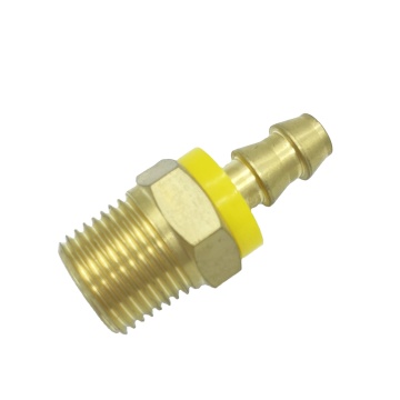 Brass Push On Lock Fitting Parker Male JIC 37