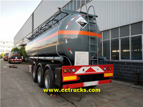 3 Axle 8000 Galton Sodium Hydroxide Trailers