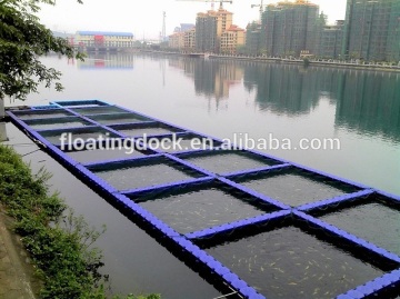 Simple installation floating cage aquaculture