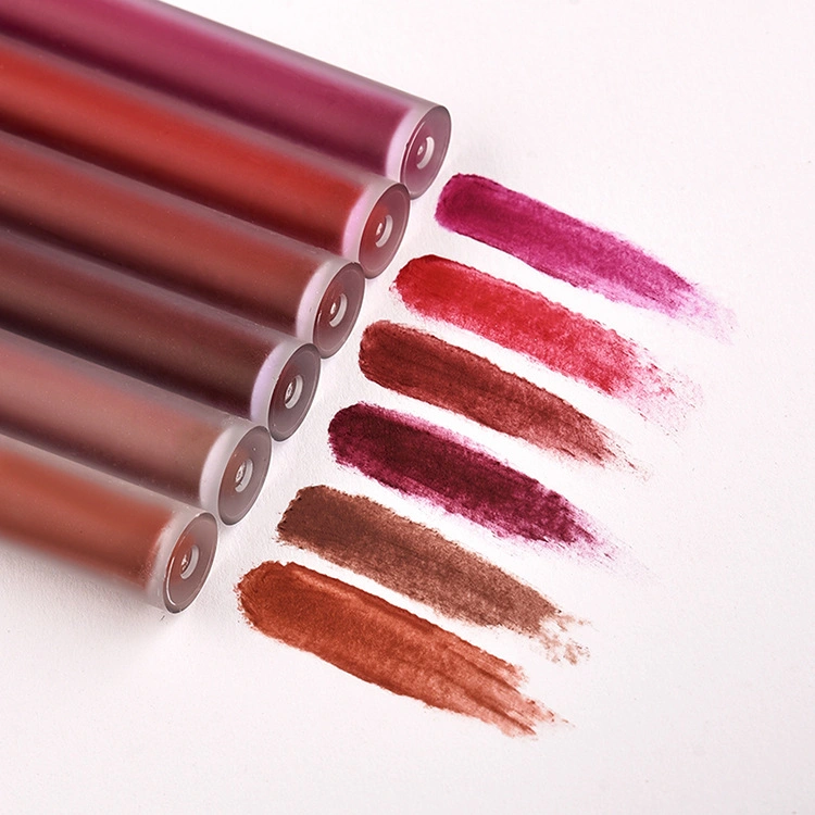 Cosmetics Makeup Fashion Colors Lip Gloss Private Label Matte Liquid Lipstick