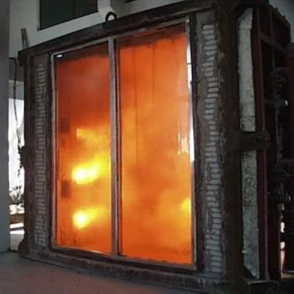 anti fire clear tempered laminated glass