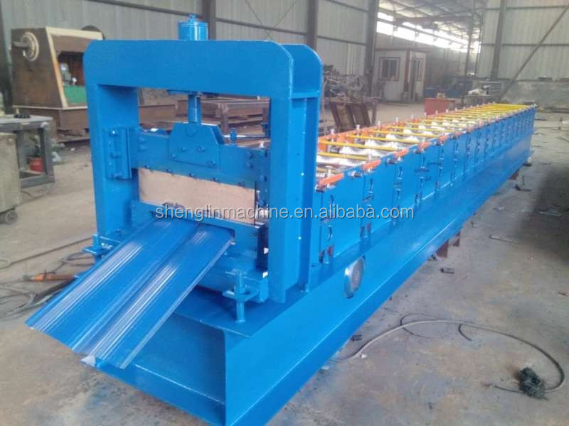 Russia Standard color steel 370 wall panel roll forming machine