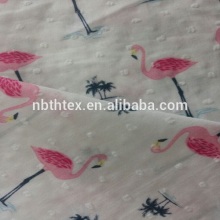 custom print cotton fabric wholesale.cotton swiss dot fabric