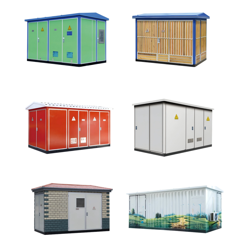 European style outdoor prefabricated substation