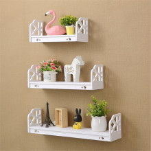 Scrollwork Design Floating Shelves
