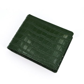 2019 Fashion New Design Crocodile Leather Men Wallets