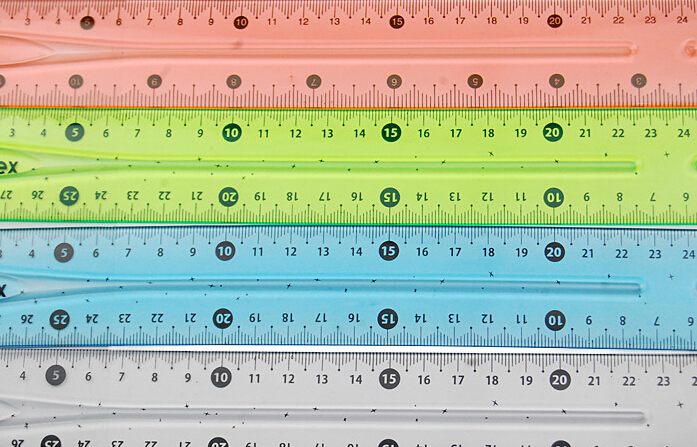 plastic ruler