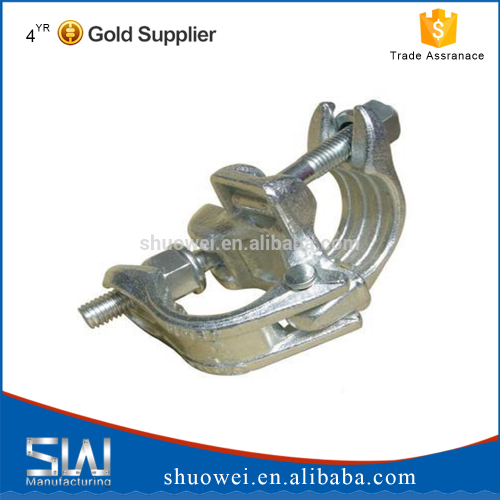 Drop forged EN74 scaffolding sleeve coupler clamps casting for scaffolding parts and construction