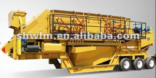 mobile sand washing plant