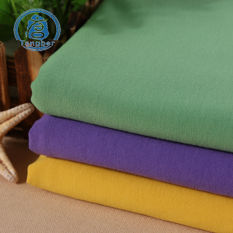 Cheap price china factory cotton single knitting jersey fabric