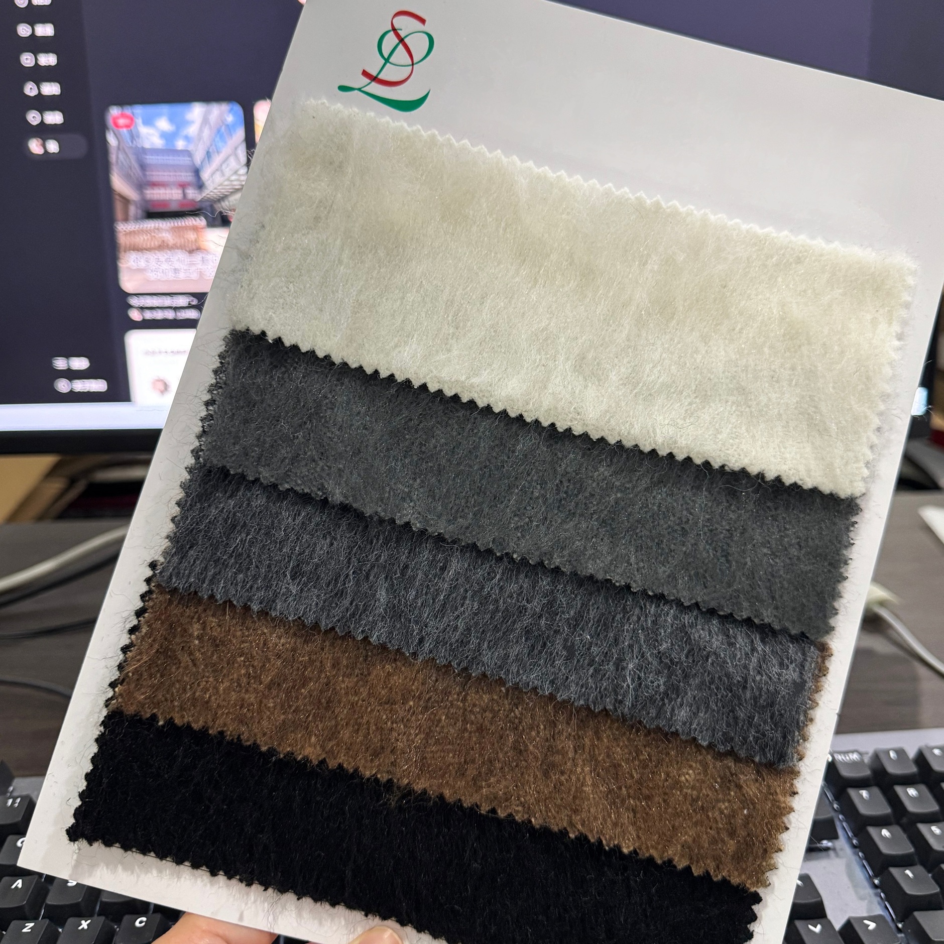 kad warna color card