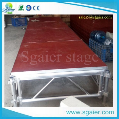 Trade Assurance Concert Event Stage Platform,Usd Portable Stage for sale