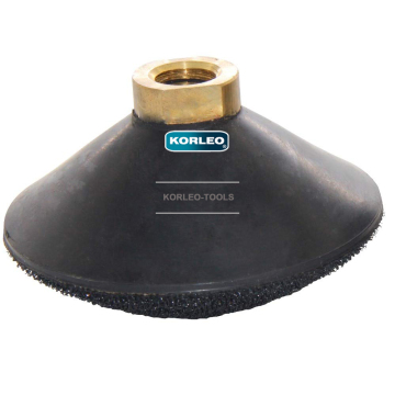 Concave Rubber Backing Pads for Angle Grinders