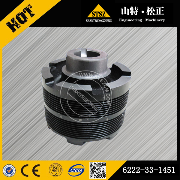 Motor Komatsu SAA6D108E-2A-C8 CRANK DE ÎNREGISTRARE A PRIMULUI 6222-33-1451