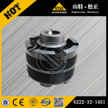 Motor de ventilador Komatsu 708-7W-00130 para PC2000-8