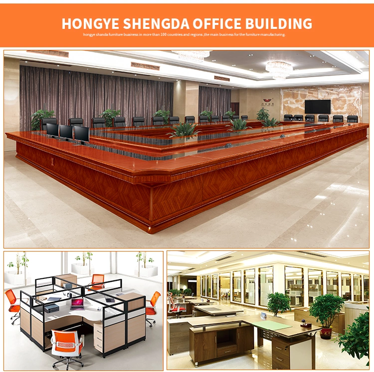 Modern U Shape Office Wooden Desk (HYL319-3)