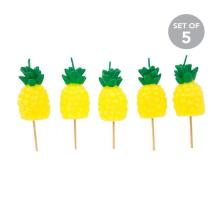 Fruit Themed Cake Candles in Pineapple
