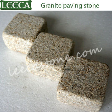 grey granite cube stone/cube paving