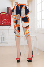 Summer Cool Ice Silk Harem Capris 701