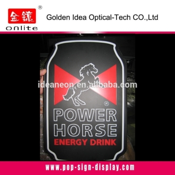 edge lit acrylic for sign