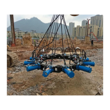 Hydraulic Concrete Pile Cutter Breaker Machine