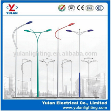 cast iron lamp post for single arm solar pole lamp used solar panel Pole