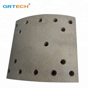 High quality brake shoe lining for Daewoo bus