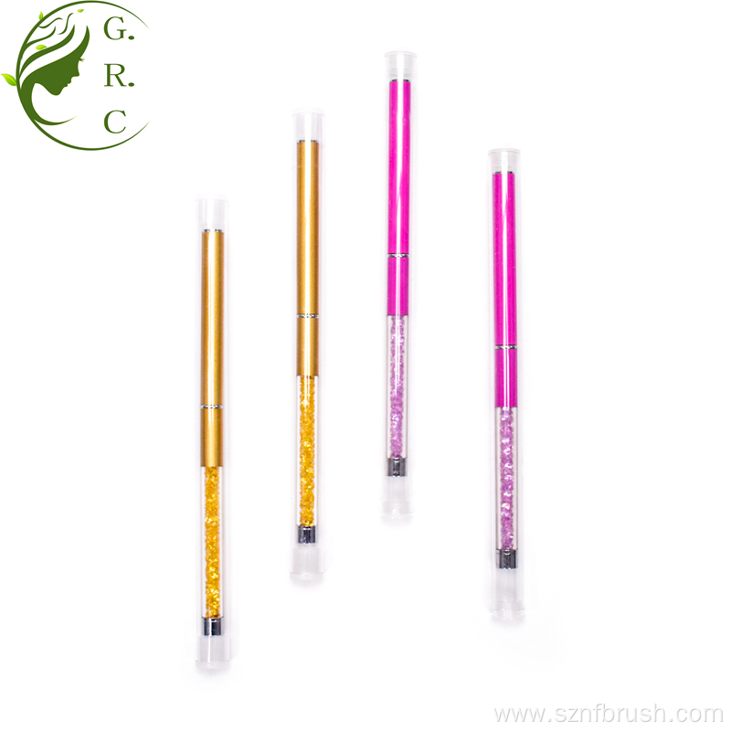 Crystal Glitter Eyelash Brush & Lash Spoolie Wands