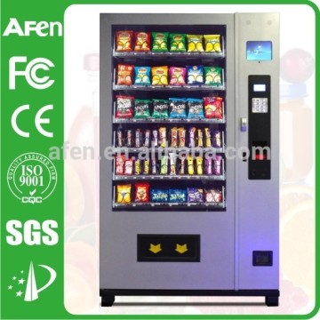 large capacity snack automatic vending machine with NRI coin acceptor