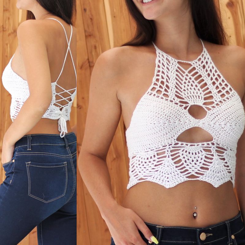 9 4crochet Top